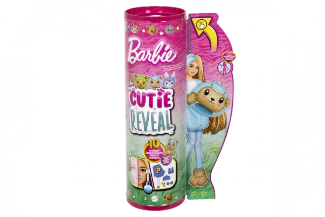 Barbie Cutie Reveal bábika v kostýme Medvedíka