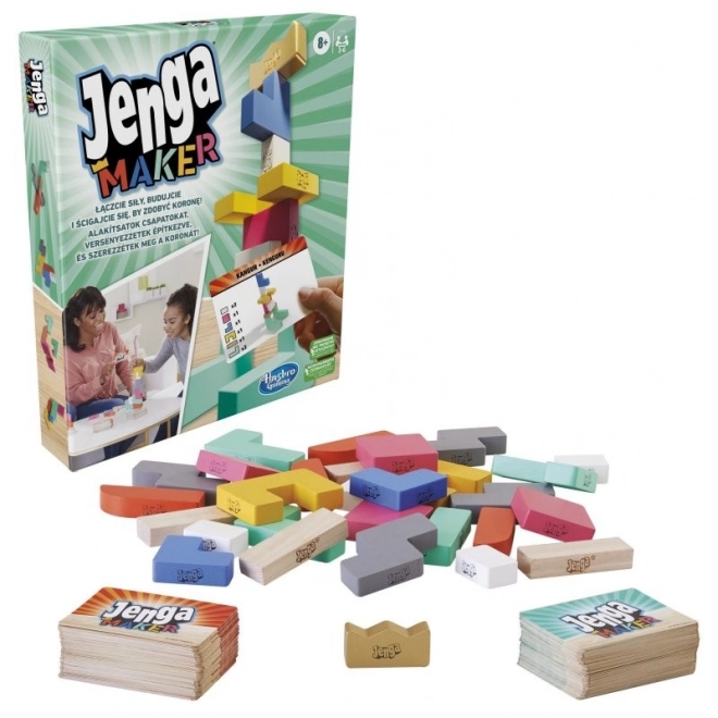 Stavebná hra Jenga Maker od Hasbro