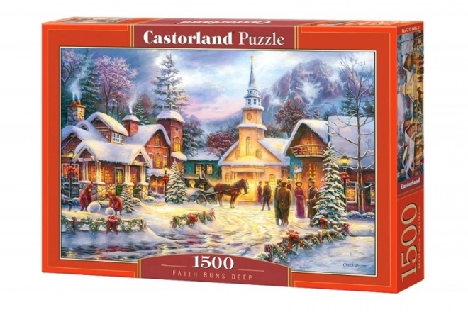 Puzzle 1500 prvkov Zima