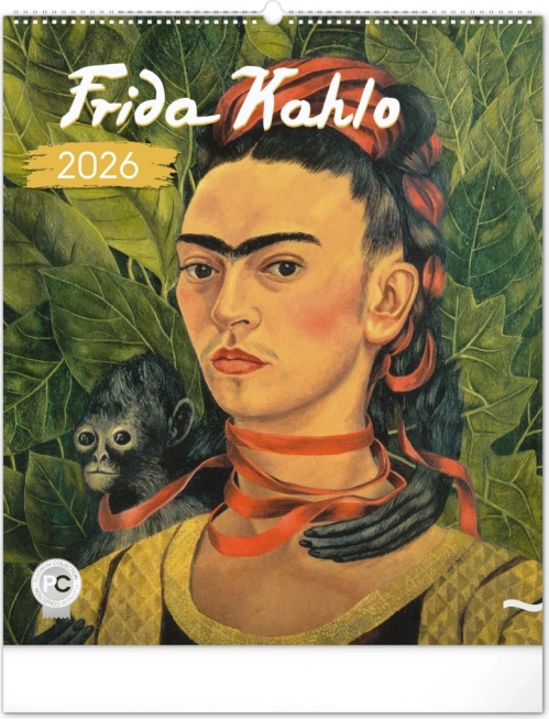 Nástenný kalendár Frida Kahlo 2026