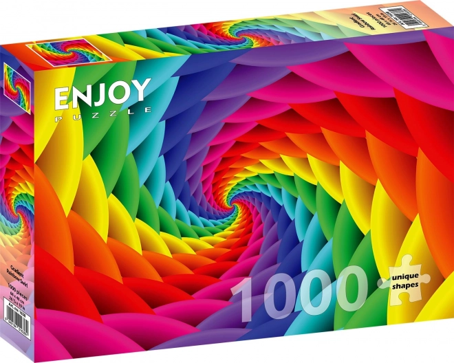 Puzzle Gradient Dúhový Vír 1000 Dielikov