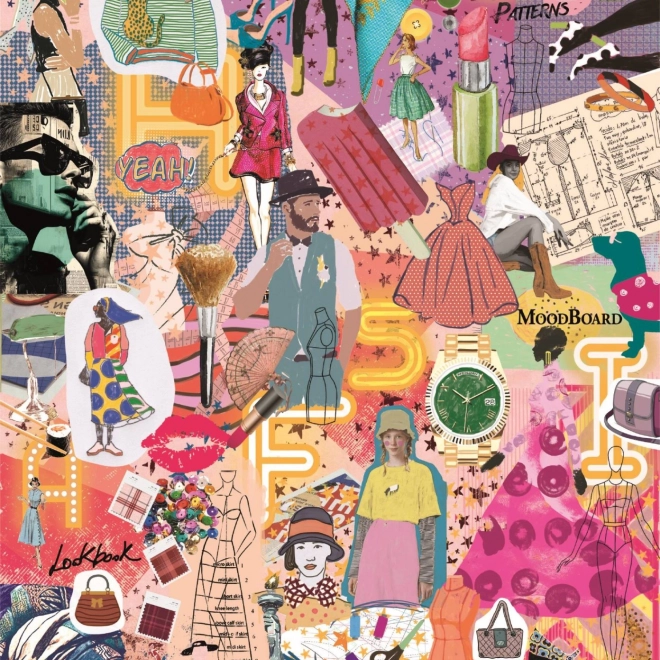 Clementoni puzzle móda a dizajn 1000 dielikov