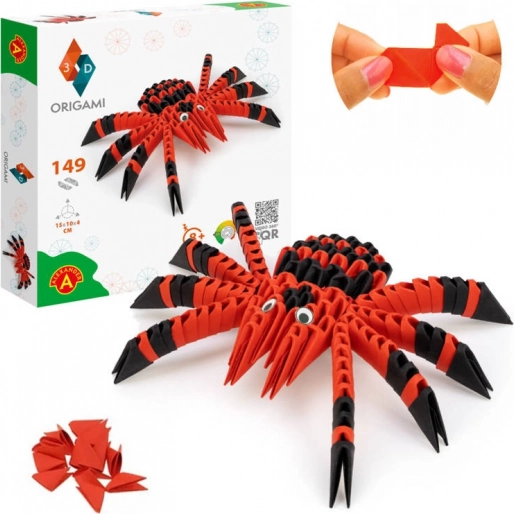 Alexander kreatívna sada 3D origami pavúk
