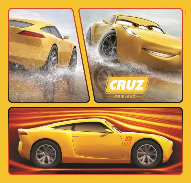 Puzzle 3x48 dielikov - Cars