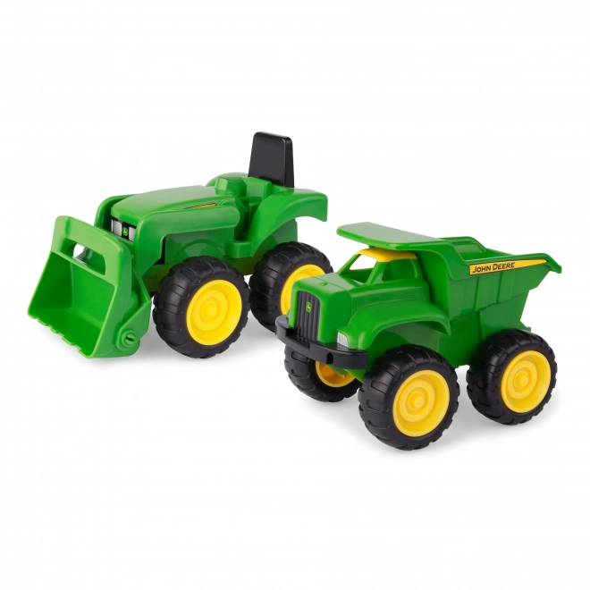 Traktor a sklápěč John Deere set 16 cm