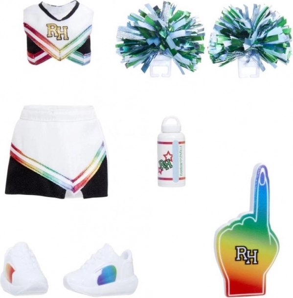Kompletný cheer outfit pripravený na show
