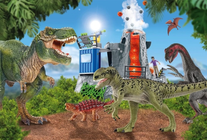 Schmidt puzzle s dinosaurami Schleich 100 dielikov