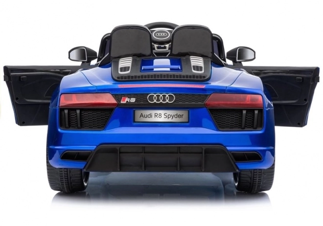 Auto na akumulátor Audi R8 Spyder Niebieskie