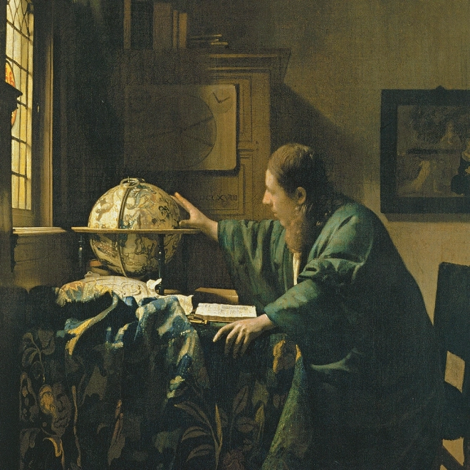 Poznámkový kalendár Johannes Vermeer 2026