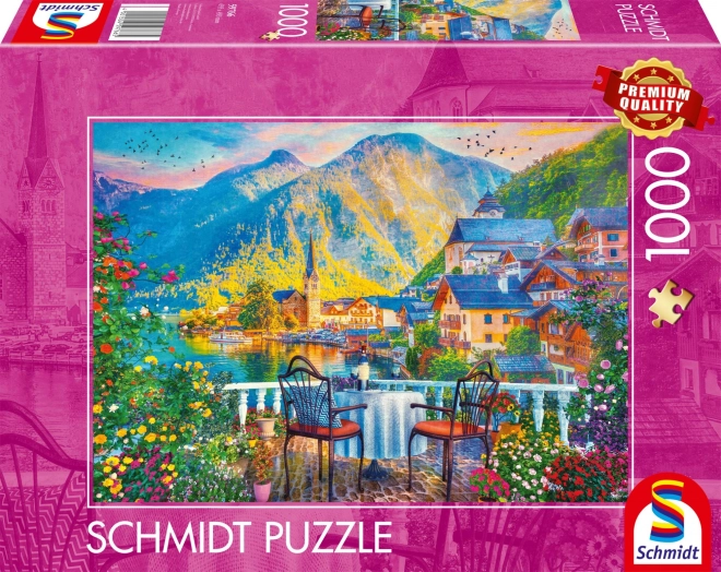 Puzzle Malebný Hallstatt 1000 dielikov