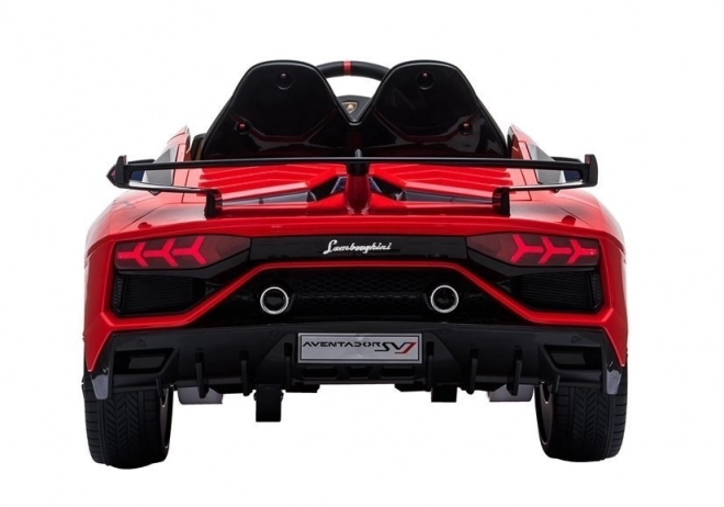 Auto na akumulátor lamborghini aventador červené