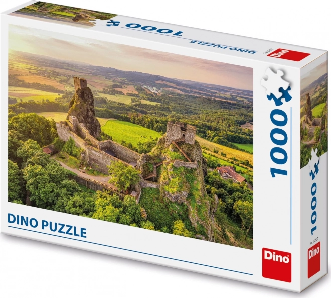 Puzzle Zrúcanina hradu Trosky 1000 dielikov