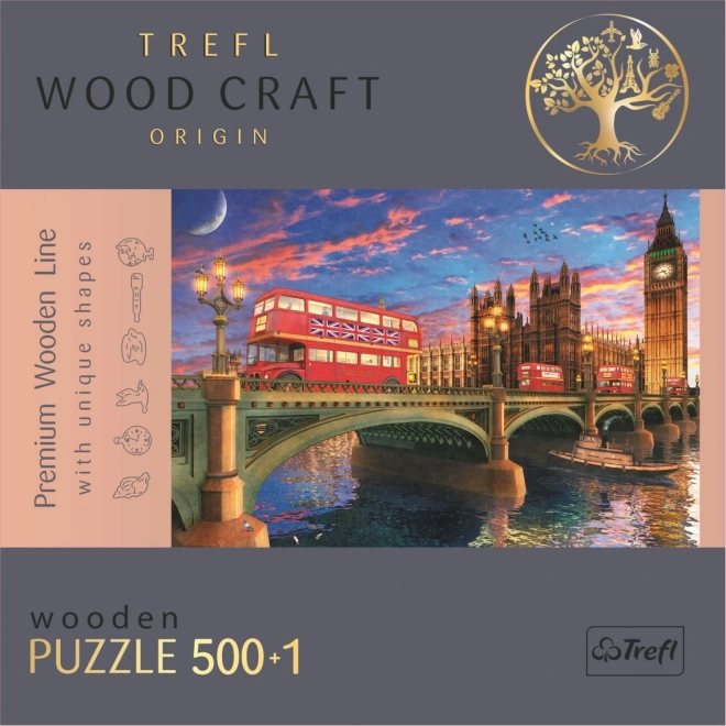 Puzzle Westminsterský Palác a Big Ben 501 Dielikov