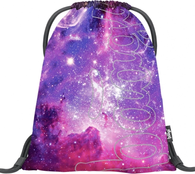Set Baagl Galaxy: ruksak, peračník, vrecko, športová taška