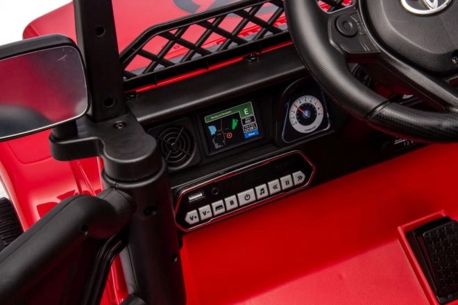Auto na akumulátor Toyota FJ červené 4x4