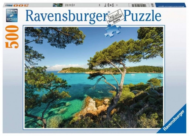 Ravensburger puzzle Krásny výhľad 500 dielikov