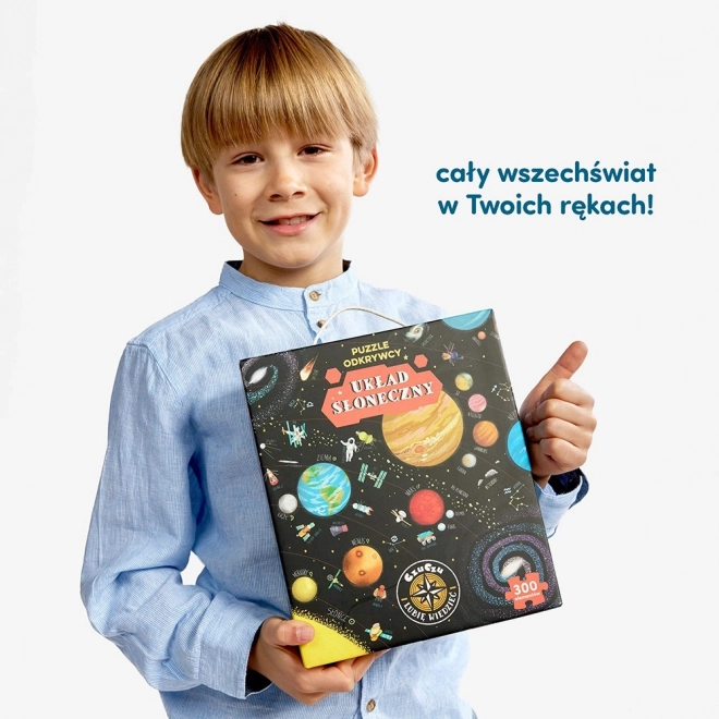 Puzzle Objavitelia - Slnečná Sústava 300 Dielikov