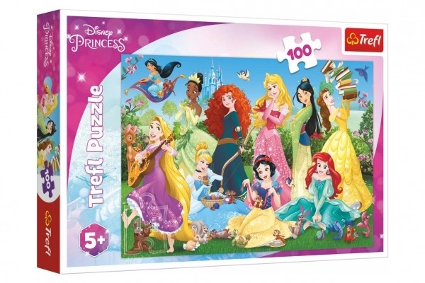 Čarovné princezny Puzzle 100 dielikov Trefl