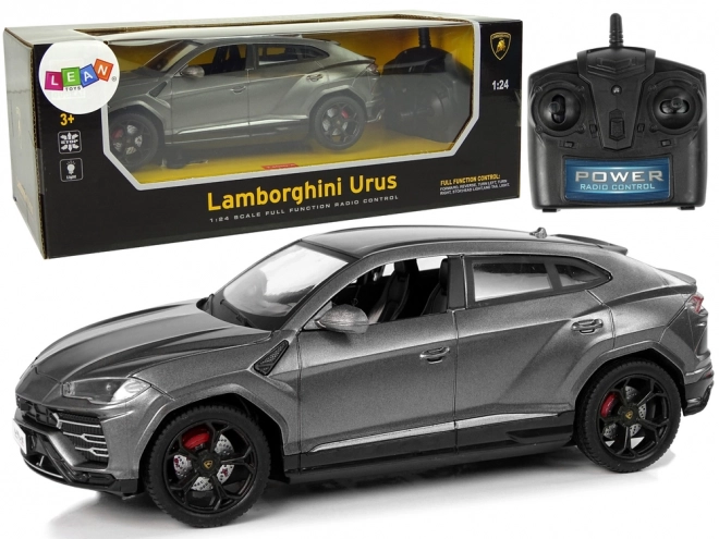 Auto na diaľkové ovládanie Lamborghini Urus čierny s osvetlením