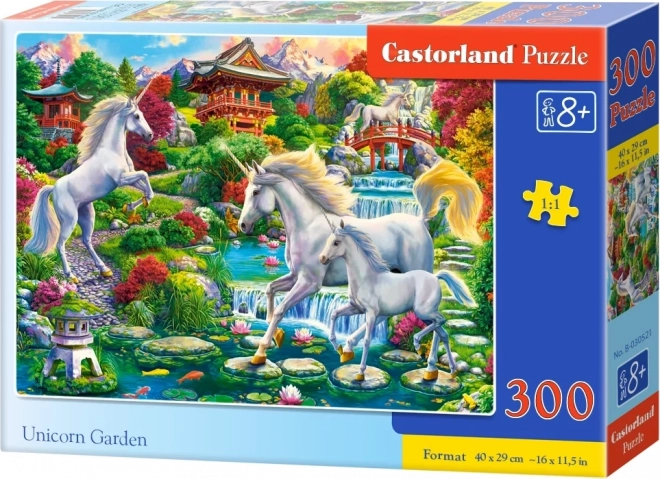 Puzzle Záhrada jednorožcov 300 dielikov