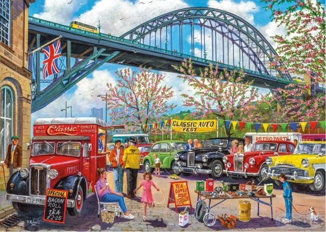 Gibsons Puzzle Newcastle, Anglicko 1000 Dielikov