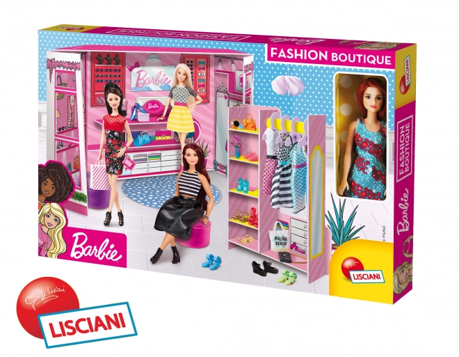 Lisciani Barbie módny butik s bábikou