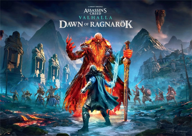 Puzzle Assassin's Creed Valhalla - Dawn of Ragnarök 1000 dielikov