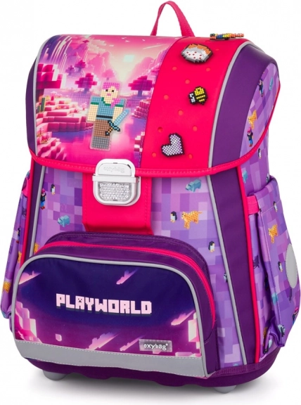 školská taška premium playworld girl