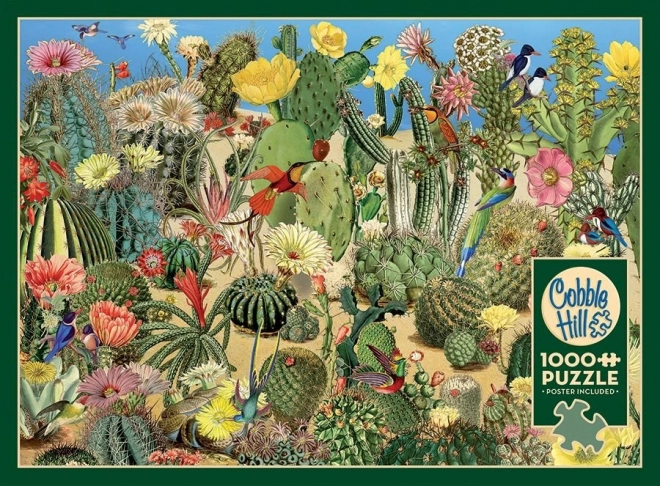 Puzzle Kaktusová Záhrada 1000 Dielikov od Cobble Hill