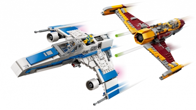 LEGO Star Wars E-Wing proti Stíhačke Shin Hati