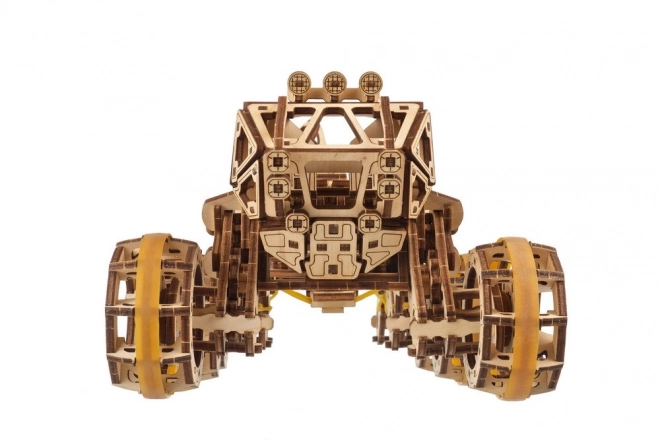 3D drevené mechanické puzzle Mars Rover od Ugears