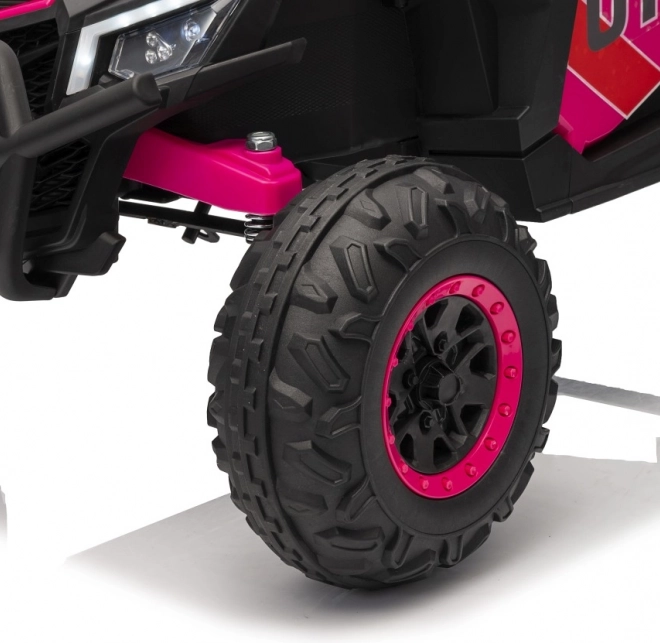 Detský elektromobil Buggy Madman UTV-MX ružový