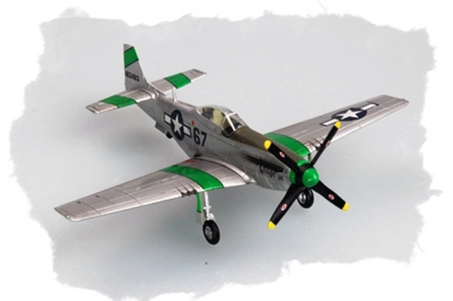 Model plastového lietadla P-51D Mustang IV