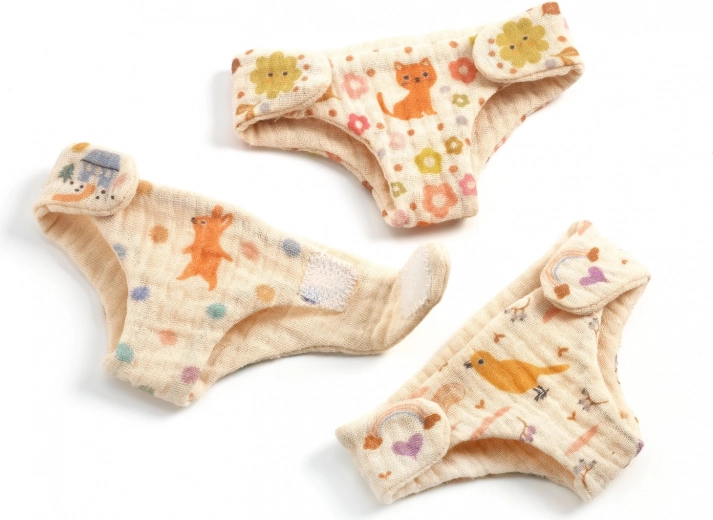 Mäkký textil a pohodlie pre bábiku