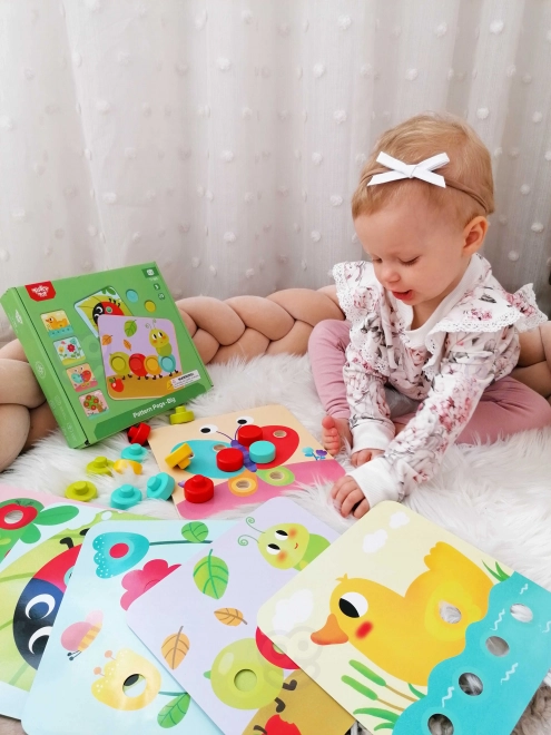 Detská skladačka zvieratká Tooky Toy