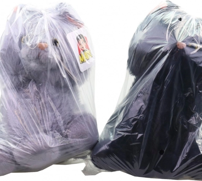 Plyšová sediaca mačka 27 cm