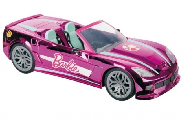 Vysnené auto na diaľkové ovládanie Barbie