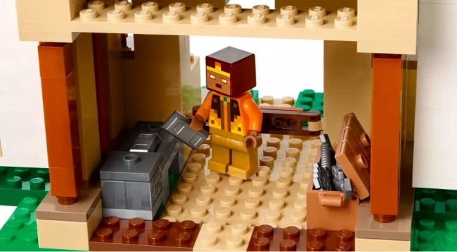 Lego Minecraft pevnosť železného golema