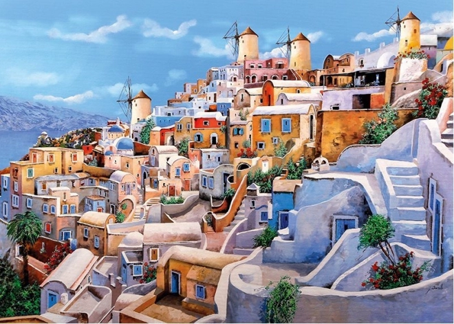 Puzzle Barvy Santorini 1000 dielikov