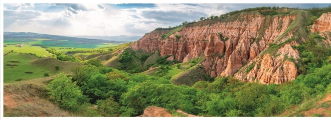 Panoramatické puzzle Červená rokle 1000 dielikov