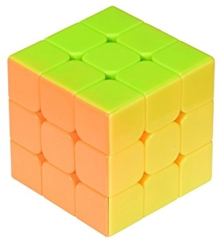 Puzzle kocka 3 x 3 neóny