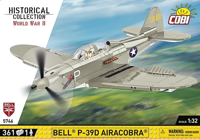 Stavebnica Bell P-39D Airacobra z druhej svetovej vojny 1:32