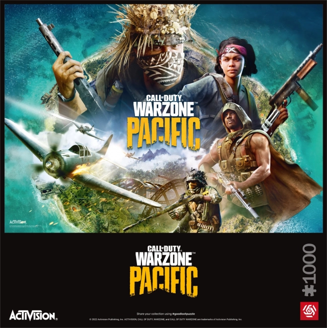 Puzzle Call of Duty - Warzone Pacific 1000 dielikov