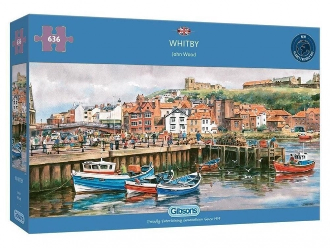 Panoramatické puzzle Whitby, Yorkshire