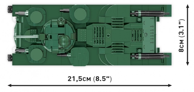 Veľká vojna Vickers A1E1 Independent 1:35, 887 dielov, 1 figúrka