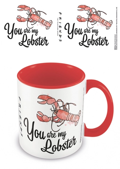 Farebný hrnček Priatelia (You are my lobster)