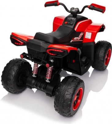 Štvorkolka Fast Wheel červená