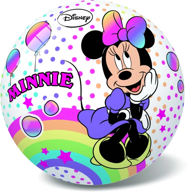 Lopta Disney Minnie dúha 14 cm