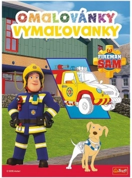 Omaľovánky Požiarnik Sam