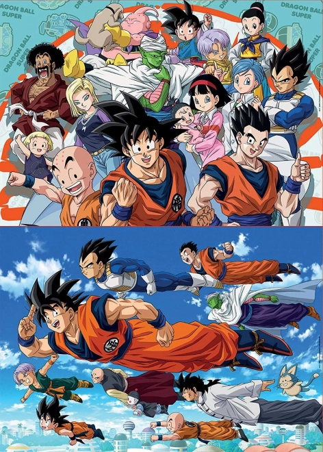 Puzzle Dragon Ball Super 2x100 dielikov